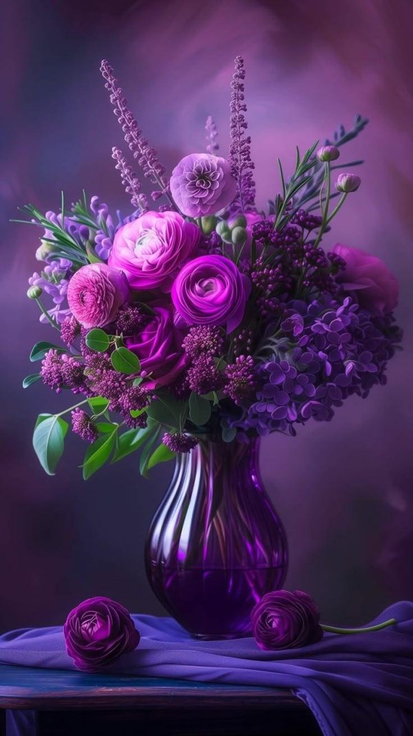 фиолетовая цвет