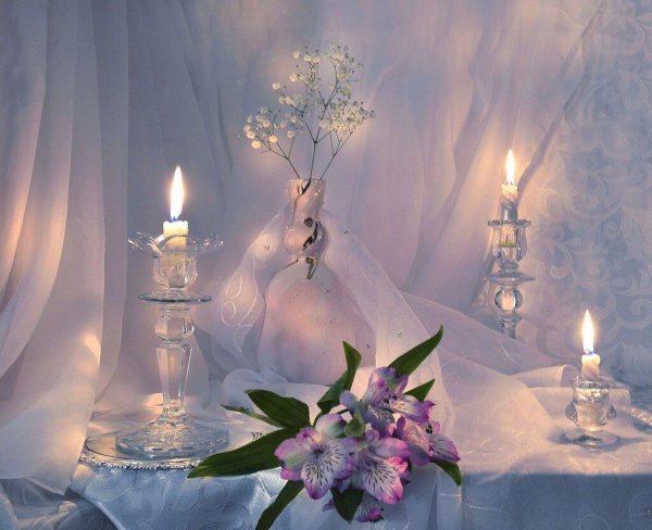 красивые свечки