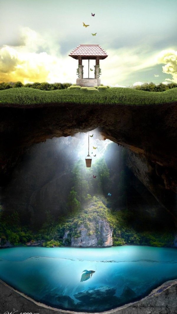 сказочный колодец