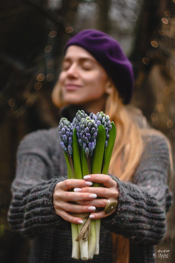 гиацинт синий