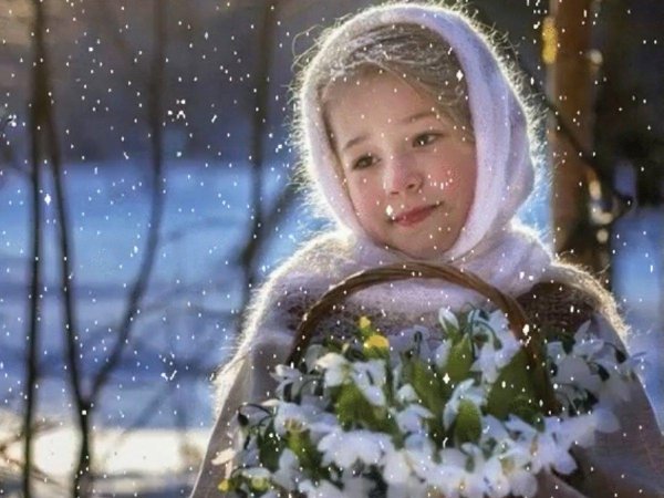 подснежники зимой