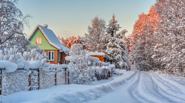 зимняя дача