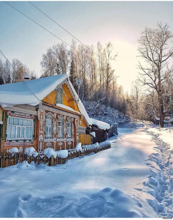 зимний плес