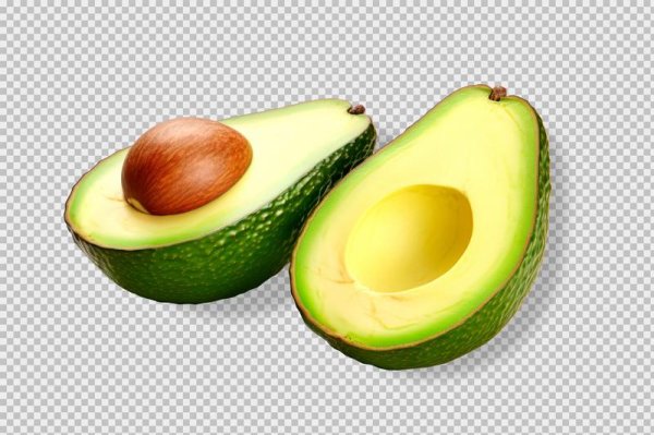 авокадо без фона