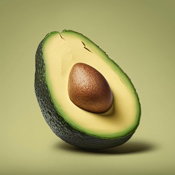 спелое авокадо