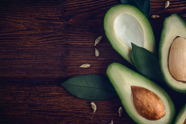 фон авокадо
