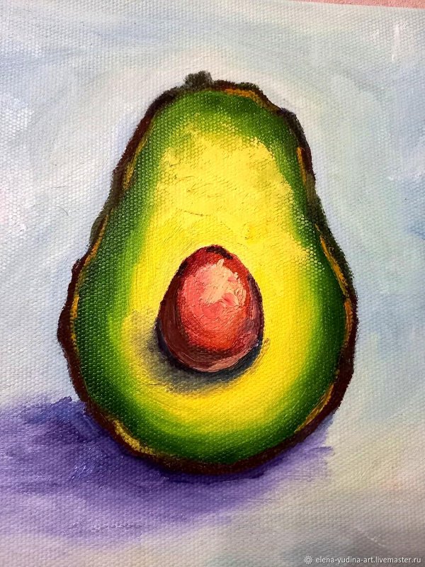 картина авокадо