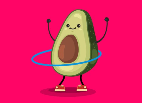 смешные авокадо