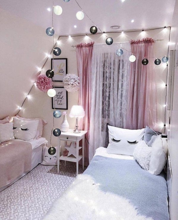 интерьер спальной