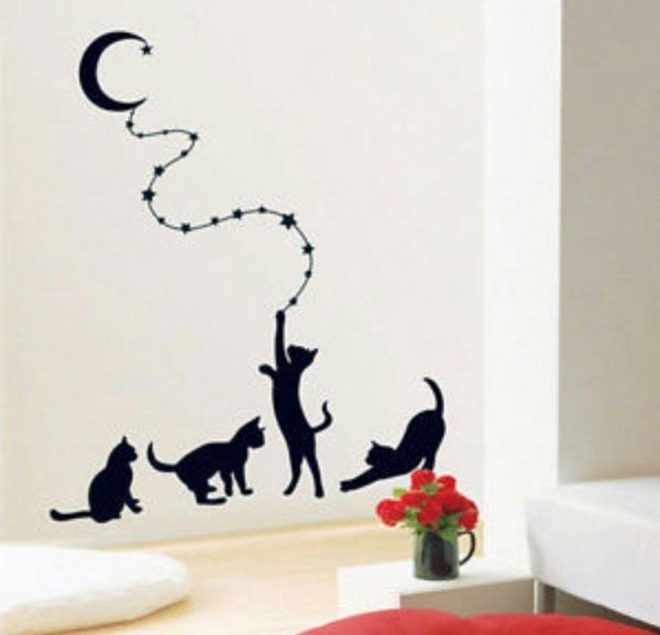 наклейка для декора стен