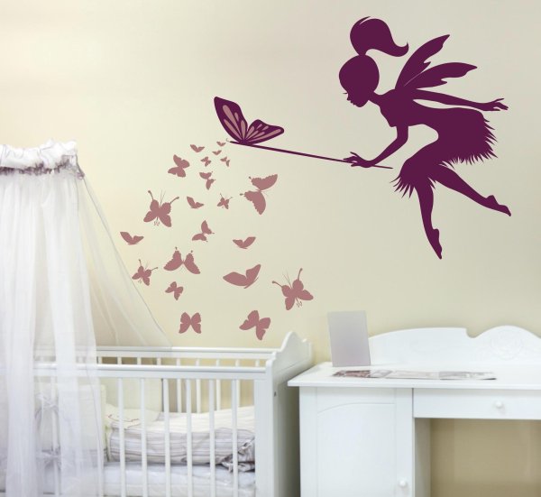 интерьерная наклейка фея