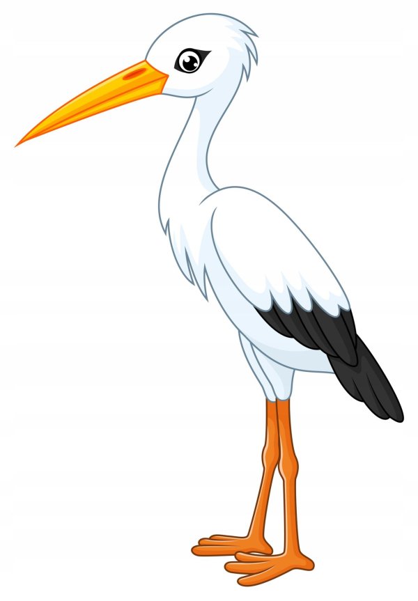 аисты мультяшные