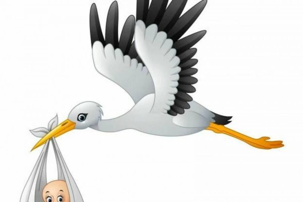 аист мультяшный