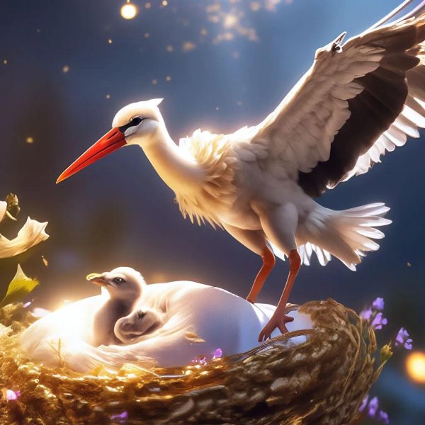 настоящие аисты