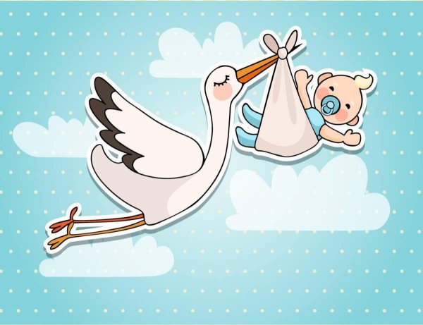 открытка с рождением ребенка