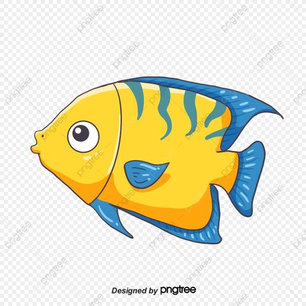 мультяшные рыбки