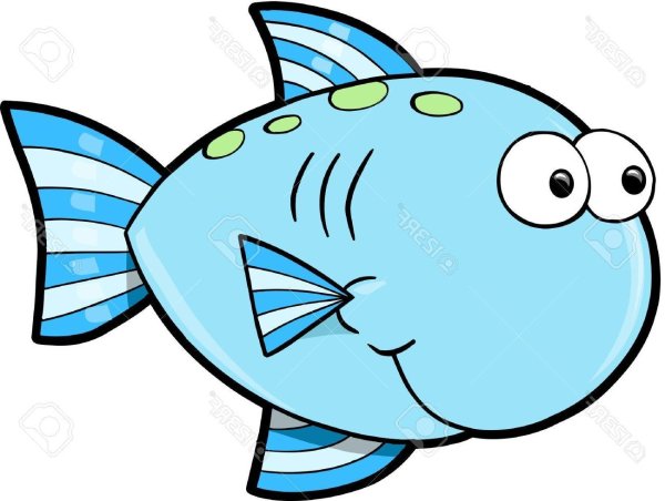 мультяшные рыбки