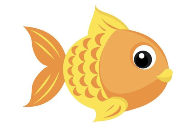 желтая рыбка