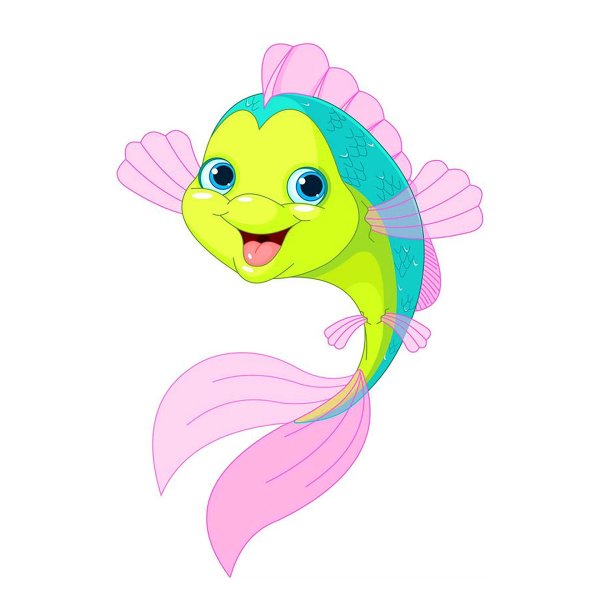 мультяшные рыбки