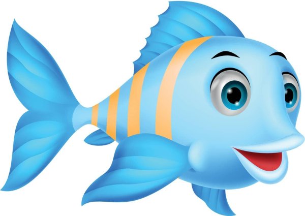 мультяшные рыбки