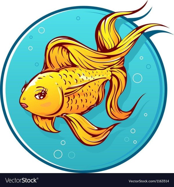 мультяшные рыбки