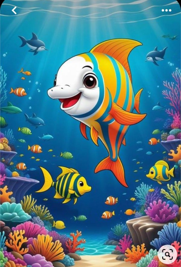 рисунок рыб