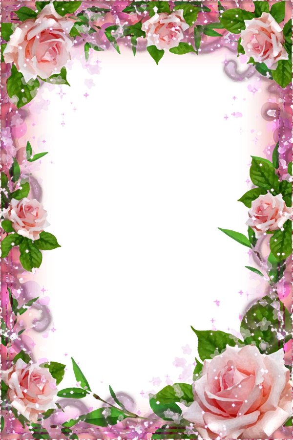 цветочная рамка