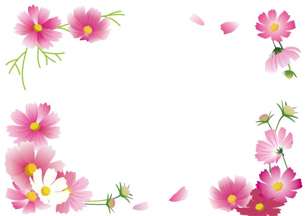 рамка из цветов