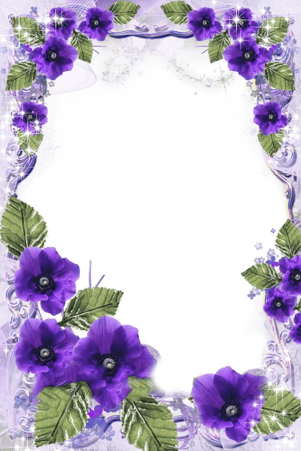 рамочка с цветами