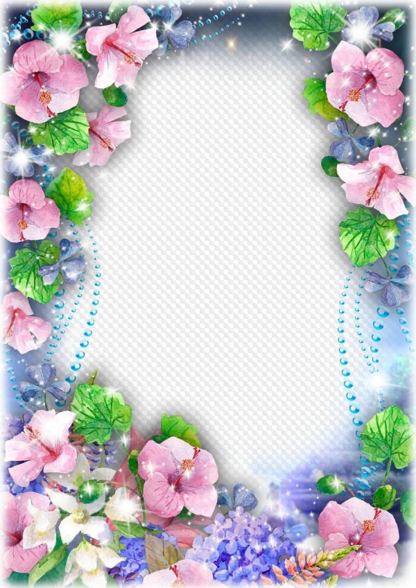 цветочная рамка