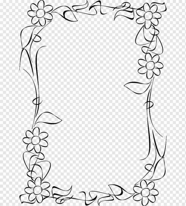 оформление рамки для рисунка