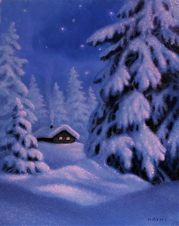 зимняя сказка пейзаж