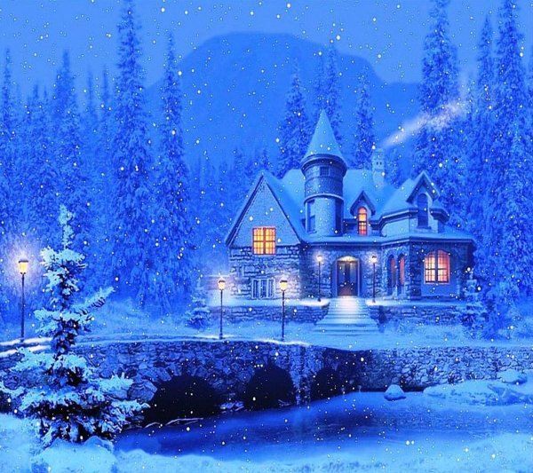 зимние домики