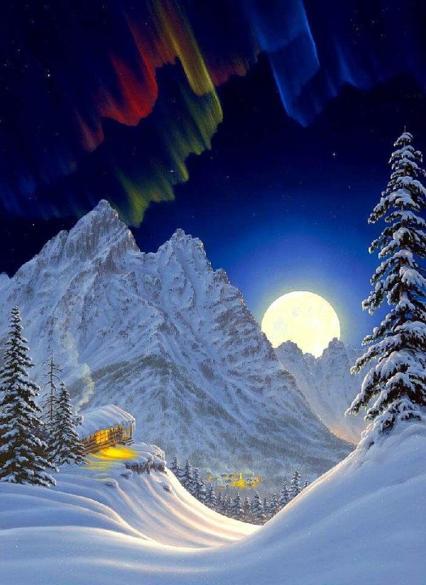 пейзаж зимний