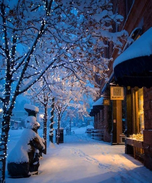 зимние улицы