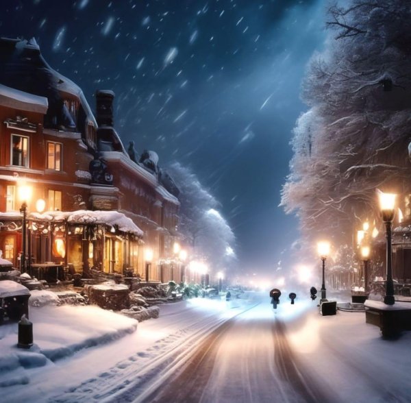 зимние города