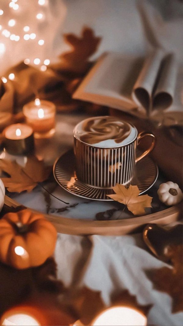 кофе осень