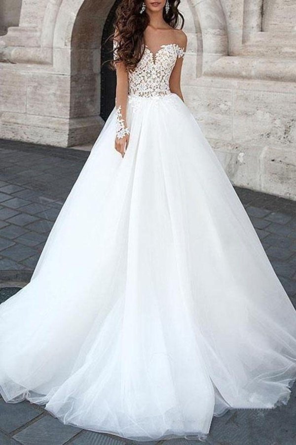 свадебная платье