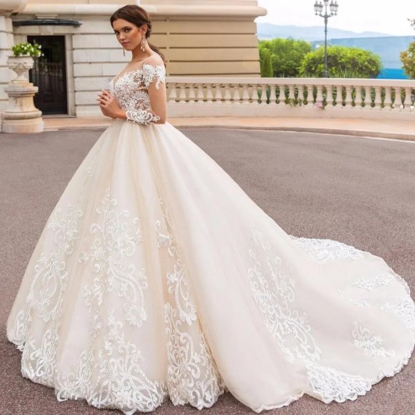 свадебная платье