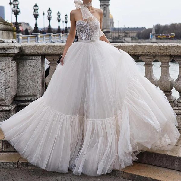 свадебная платье