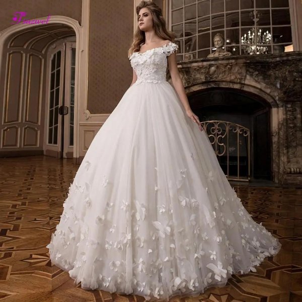 свадебная платье