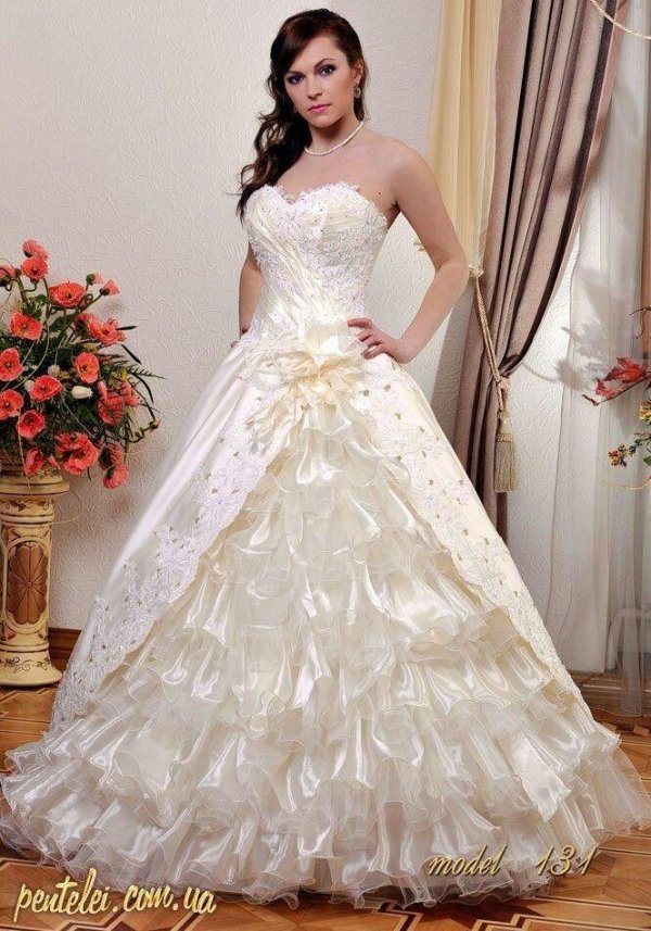 свадебная платье