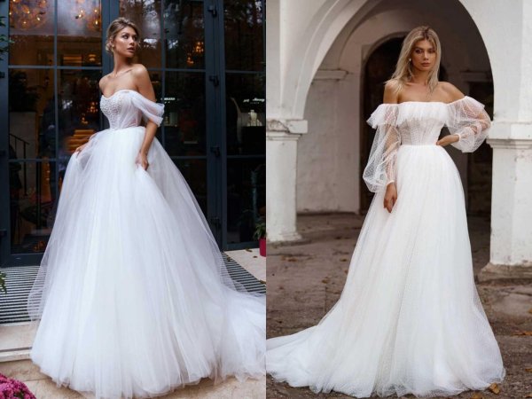 свадебная платье