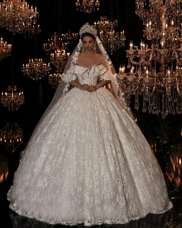 королевские свадебные платья