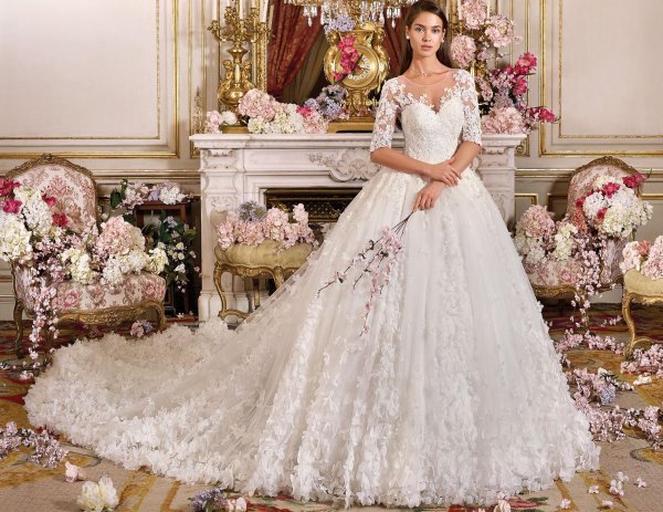 свадебная платье