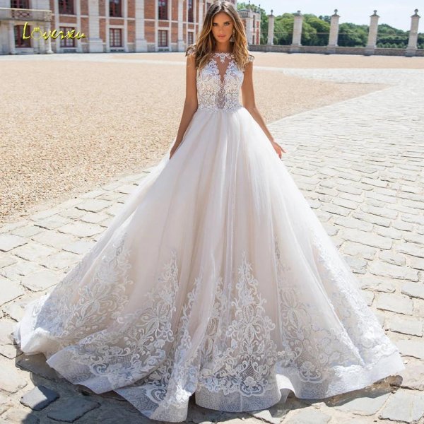 свадебная платье