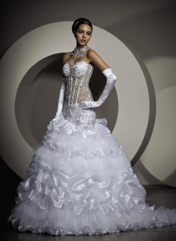 свадебная платье