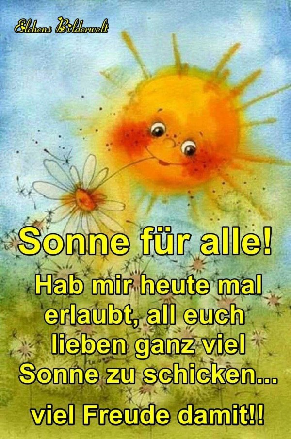 guten morgen sonnenschein