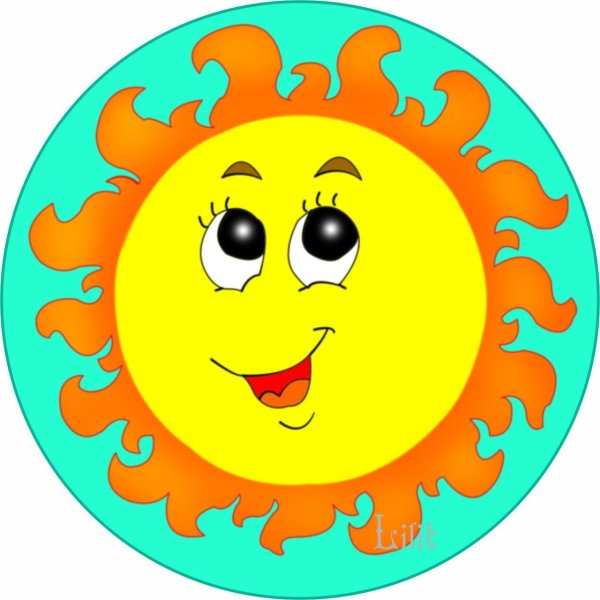 рисунок солнышка