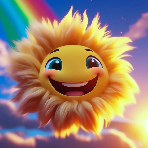 солнце улыбнётся